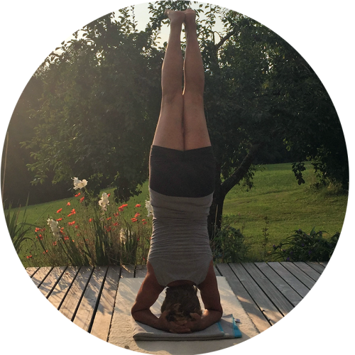Brigitte Reisenberger - Yoga - Kopfstand